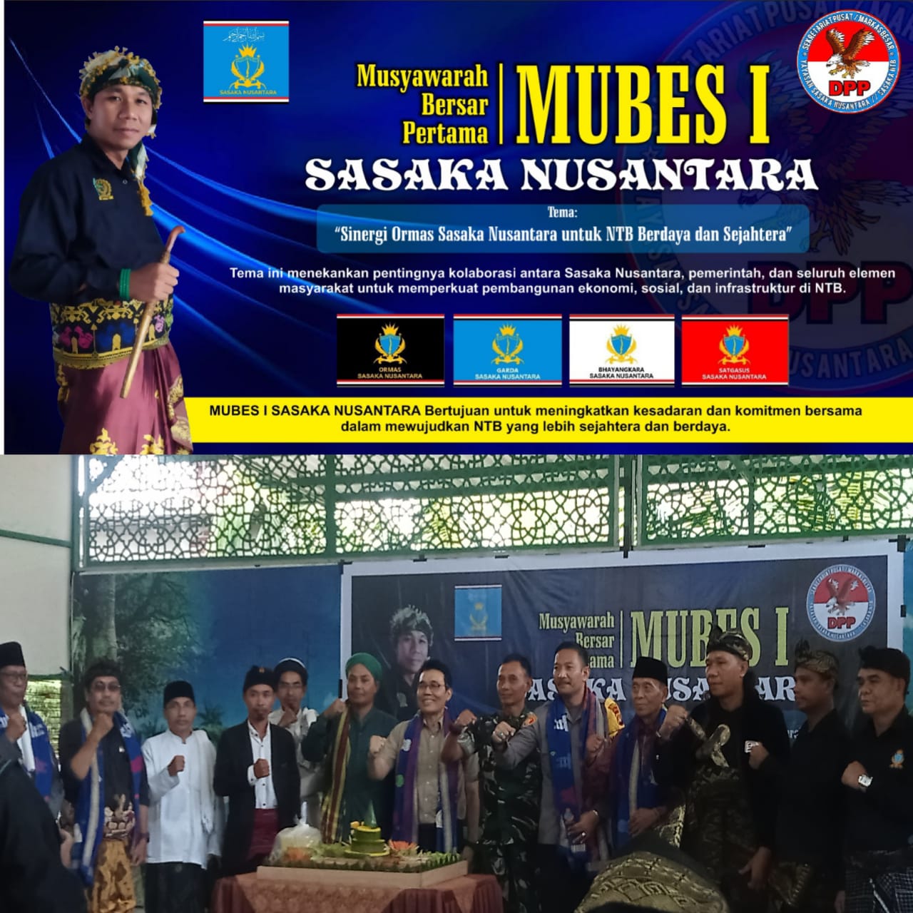 Mubes I Sasaka Nusantara digelar dengan penuh khidmat