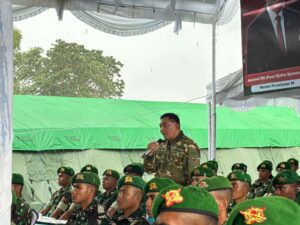 Kunjungan Menhan RI ke Brigif TP 31/PS: Prajurit Harus Selalu Dekat dengan Rakyat dan Siap Tempur